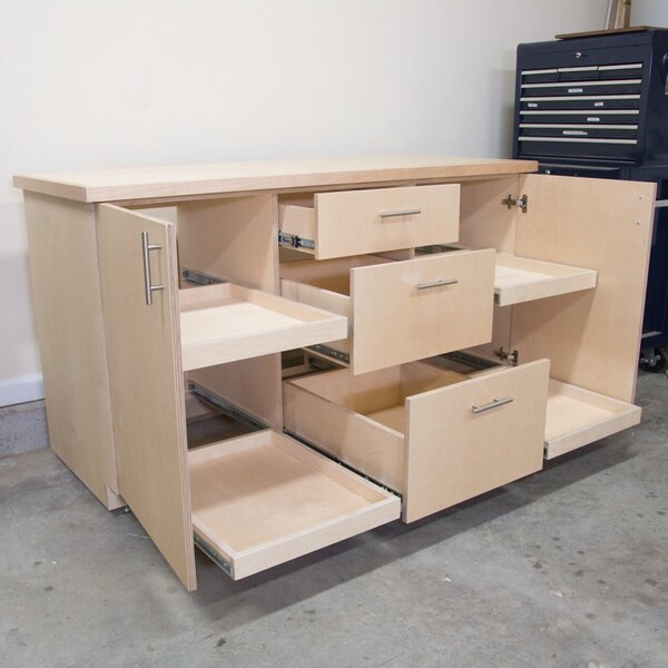 Base Cabinet with Drawers Plans - Fix This Build That LLC