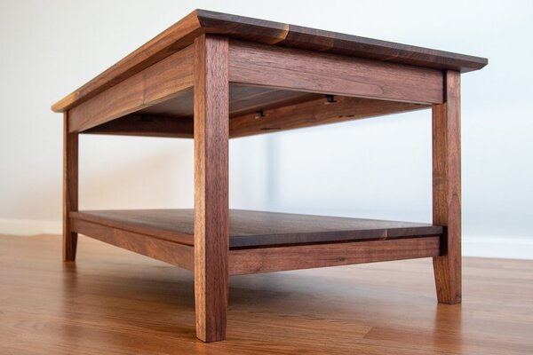 DIY Modern Farmhouse Coffee Table Plans - Fix This Build That LLC