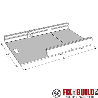 Crosscut Table Saw Sled Plans - Fix This Build That