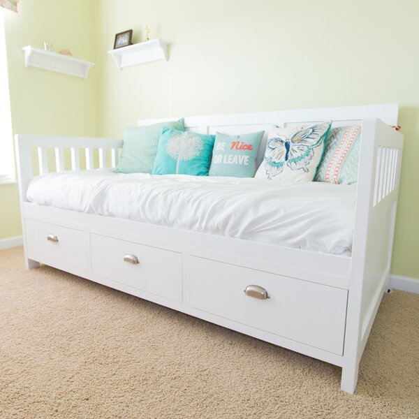 Day bed with drawers underneath sales