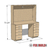 DIY Garage Shop Workbench Plans - Fix This Build That LLC