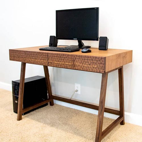 DIY Modern Desk Plans - Fix This Build That LLC