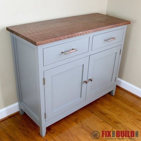 DIY Sideboard Cabinet Plans - Fix This Build That LLC