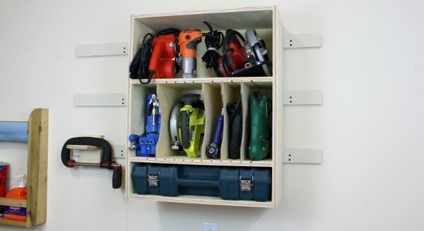 Drill Charging Station & Cordless Tool Storage 2 - Plan Combo - Fix This Build That LLC