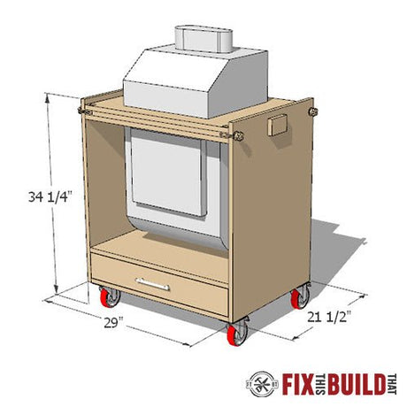 Flip Top Tool Stand Plans - Fix This Build That LLC