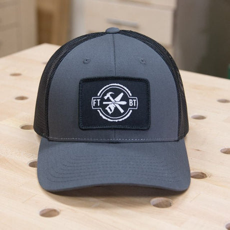 FTBT Charcoal Trucker Hat - Fix This Build That LLC