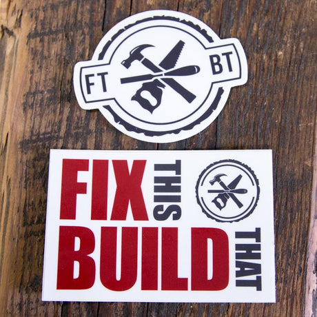 FTBT Sticker Pack - Fix This Build That