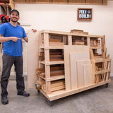 Mobile Wood Storage Cart Plans - Fix This Build That LLC