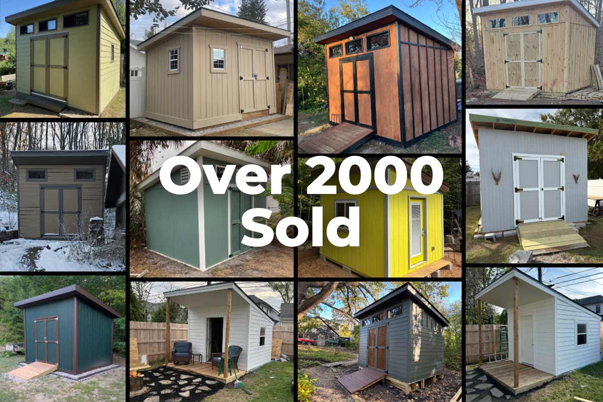 Modern 10x12 DIY Shed Plans - Fix This Build That