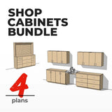 Modular Garage Shop Cabinets Bundle - Fix This Build That LLC