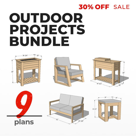 Outdoor Furniture Bundle - Fix This Build That