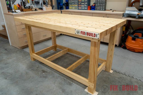 Sturdy 2x4 Workbench - Fix This Build That LLC