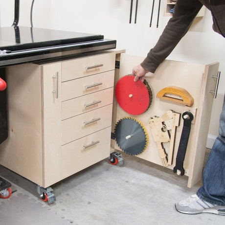 Table Saw Storage Cabinet Plans - Fix This Build That LLC